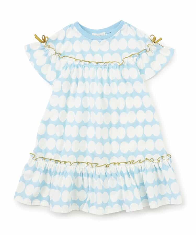 日本童裝 apres les cours 花邊連身裙 80-140cm 女童款 夏季 DRESSES
