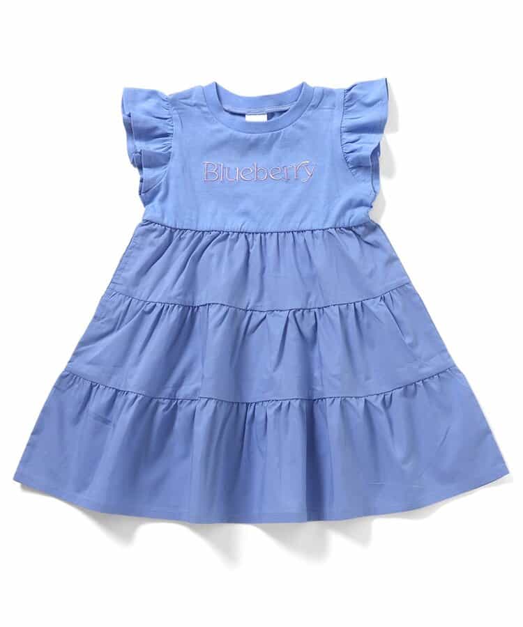 日本童裝 apres les cours 刺繡字母連身裙 80-140cm 女童款 夏季 DRESSES