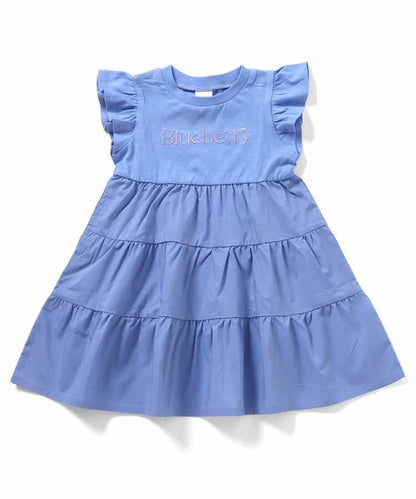 日本童裝 apres les cours 刺繡字母連身裙 80-140cm 女童款 夏季 DRESSES