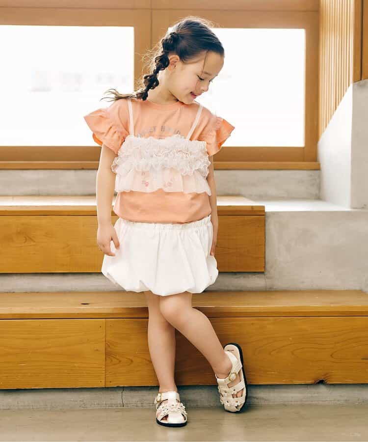 日本童裝 apres les cours 甜品圖案上衣 80-140cm 女童款 夏季 TOPS