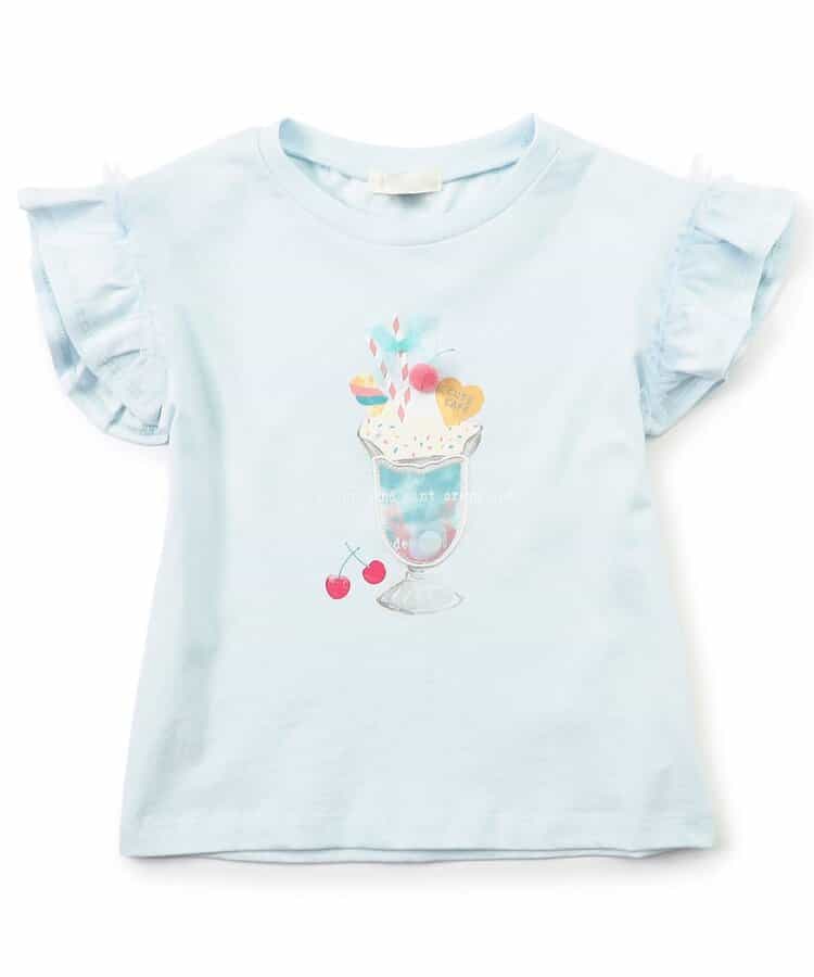 日本童裝 apres les cours 甜品圖案上衣 80-140cm 女童款 夏季 TOPS