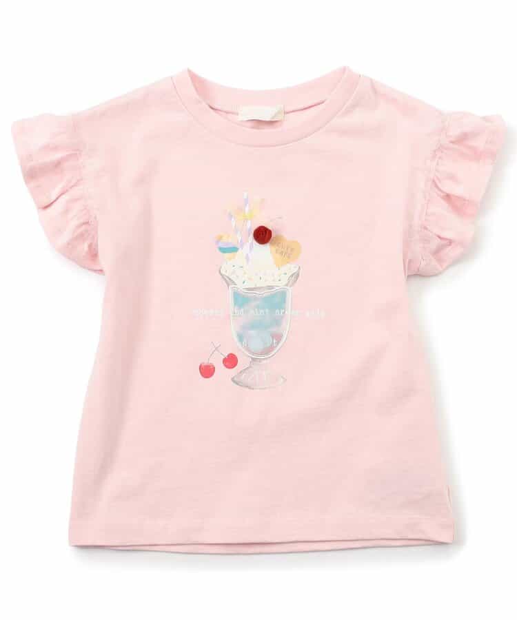 日本童裝 apres les cours 甜品圖案上衣 80-140cm 女童款 夏季 TOPS