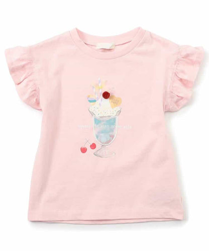 日本童裝 apres les cours 甜品圖案上衣 80-140cm 女童款 夏季 TOPS