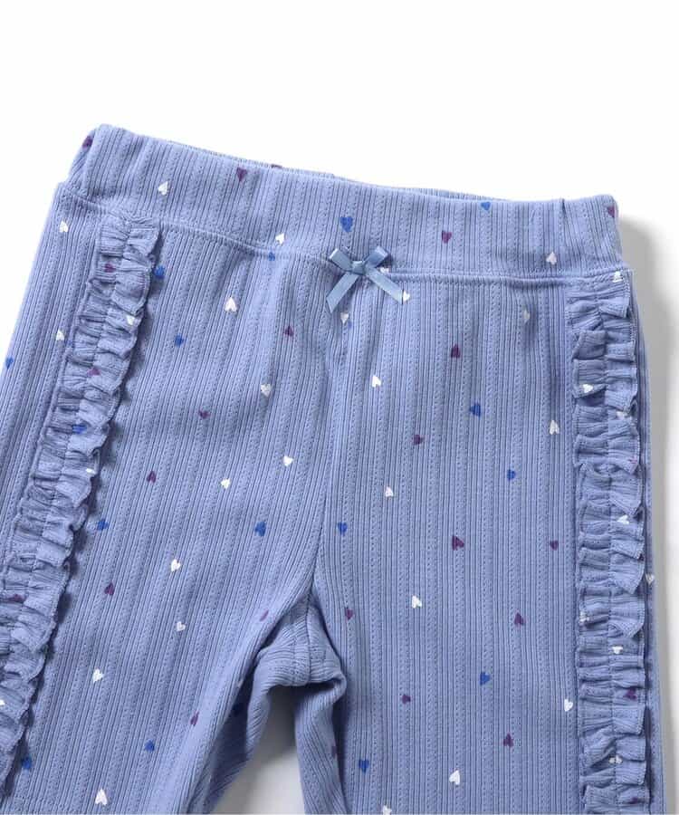 日本童裝 apres les cours 接觸冷感 荷葉邊打底褲 80-130cm 女童款 夏季 PANTS