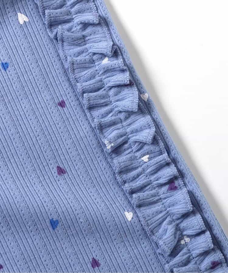 日本童裝 apres les cours 接觸冷感 荷葉邊打底褲 80-130cm 女童款 夏季 PANTS