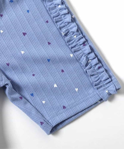 日本童裝 apres les cours 接觸冷感 荷葉邊打底褲 80-130cm 女童款 夏季 PANTS