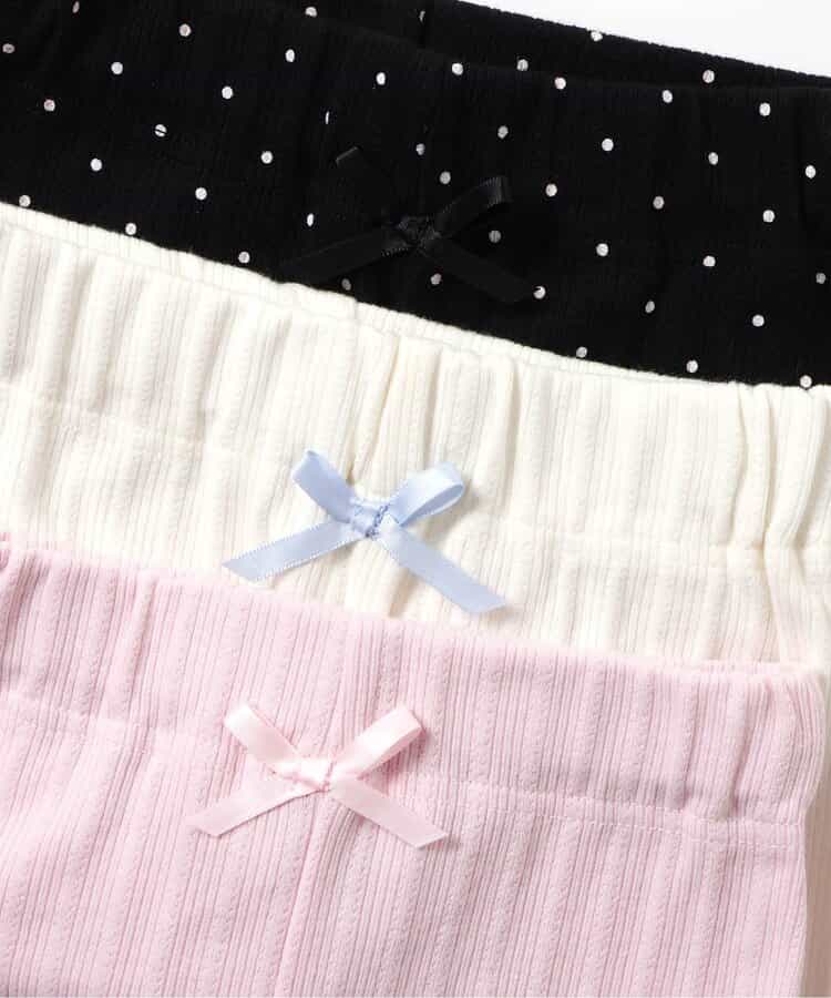 日本童裝 apres les cours 接觸冷感 荷葉邊七分緊身褲 80-130cm 女童款 夏季 PANTS