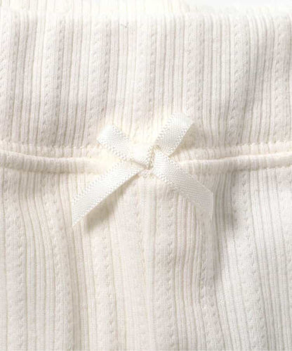 日本童裝 apres les cours 接觸冷感 荷葉邊打底褲 80-130cm 女童款 夏季 PANTS