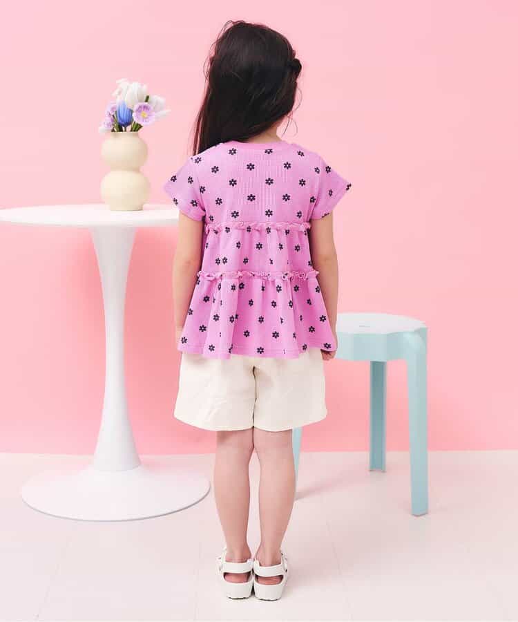 日本童裝 apres les cours 心型刺繡短褲 80-140cm 女童款 夏季 PANTS