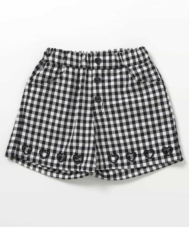 日本童裝 apres les cours 心型刺繡短褲 80-140cm 女童款 夏季 PANTS