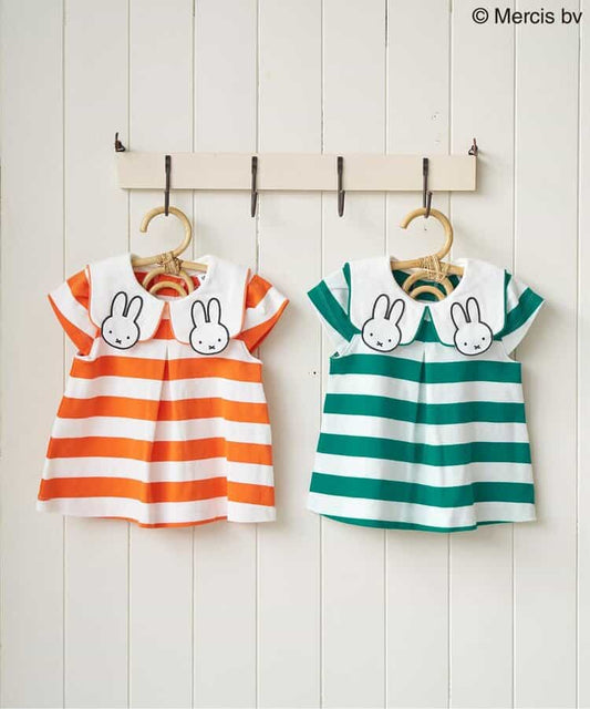 日本童裝 apres les cours Dick Bruna miffy連衣 80-130cm 女童款 初生嬰兒 夏季 Jumpsuit