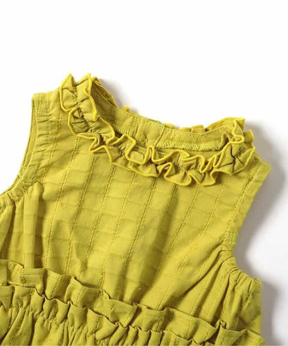 日本童裝 apres les cours 背心短褲兩件套裝 70-80cm 女童款 初生嬰兒 夏季 TOPS PANTS