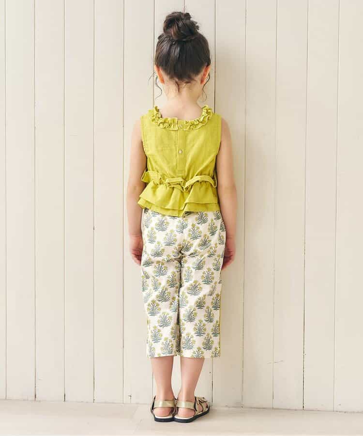 日本童裝 apres les cours 背心長褲兩件套裝 90-140cm 女童款 夏季 TOPS PANTS