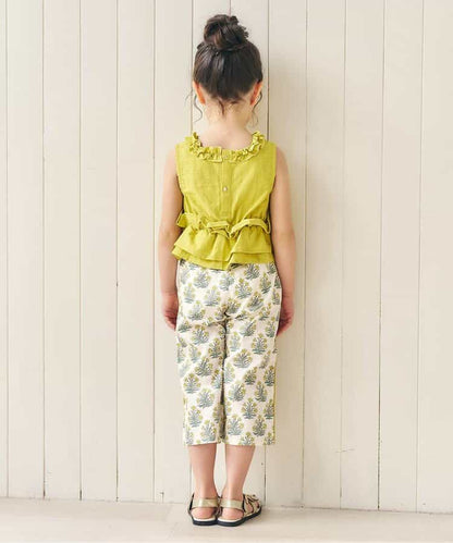 日本童裝 apres les cours 背心長褲兩件套裝 90-140cm 女童款 夏季 TOPS PANTS