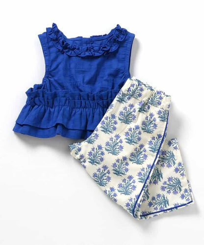 日本童裝 apres les cours 背心長褲兩件套裝 90-140cm 女童款 夏季 TOPS PANTS