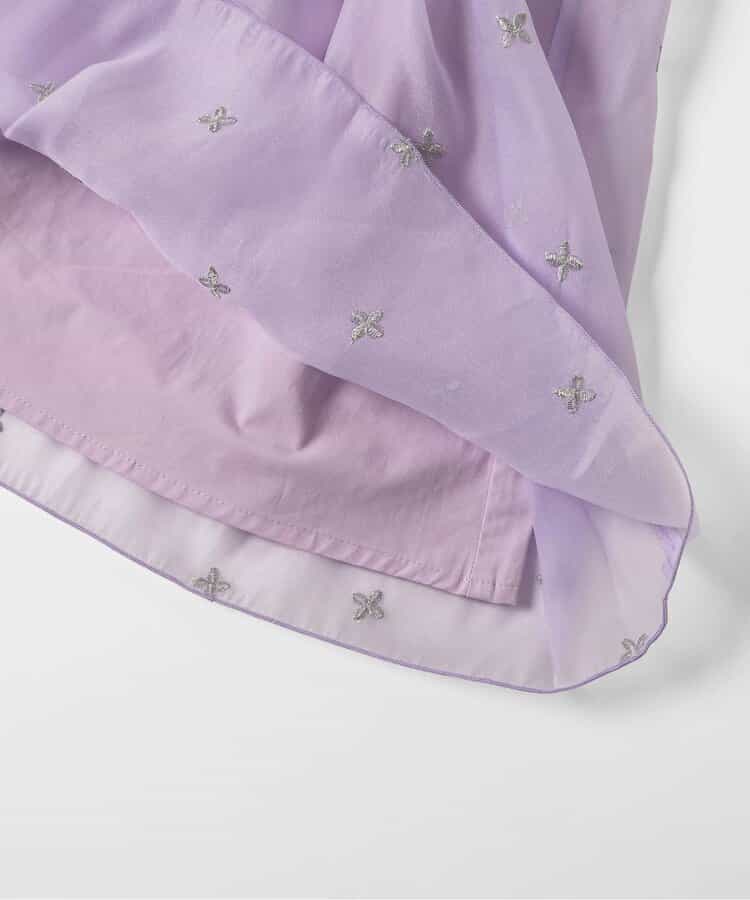 日本童裝 apres les cours 珍珠刺繡網紗連身裙 90-140cm 女童款 夏季 DRESSES