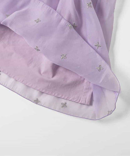 日本童裝 apres les cours 珍珠刺繡網紗連身裙 90-140cm 女童款 夏季 DRESSES