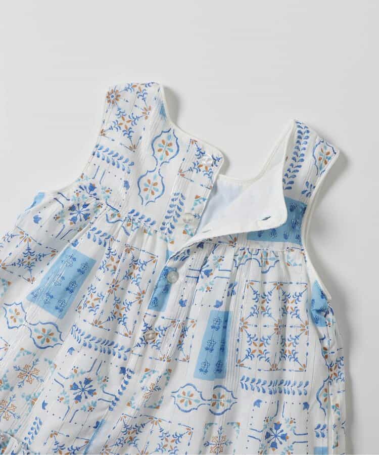 日本童裝 apres les cours 夏季印花連身裙 80-140cm 女童款 夏季 DRESSES