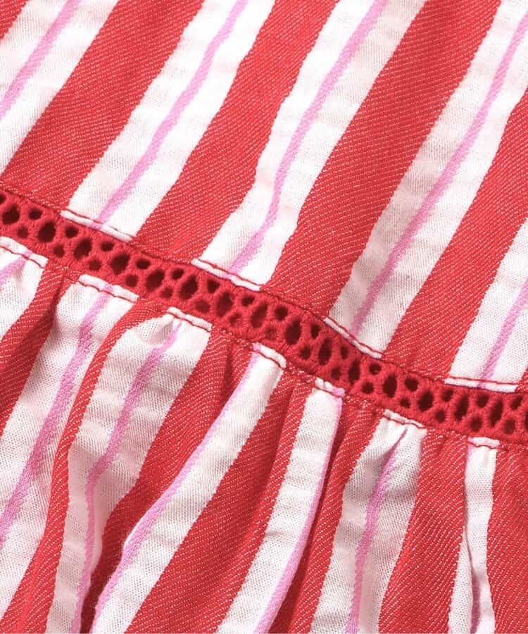 日本童裝 apres les cours 花花領上衣 80-140cm 女童款 夏季 TOPS