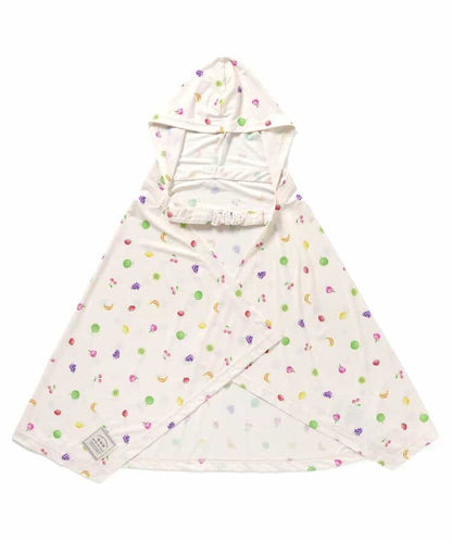 日本童裝 apres les cours 防UV 接觸冷感 連帽披肩 F 女童款 夏季 OUTERWEAR