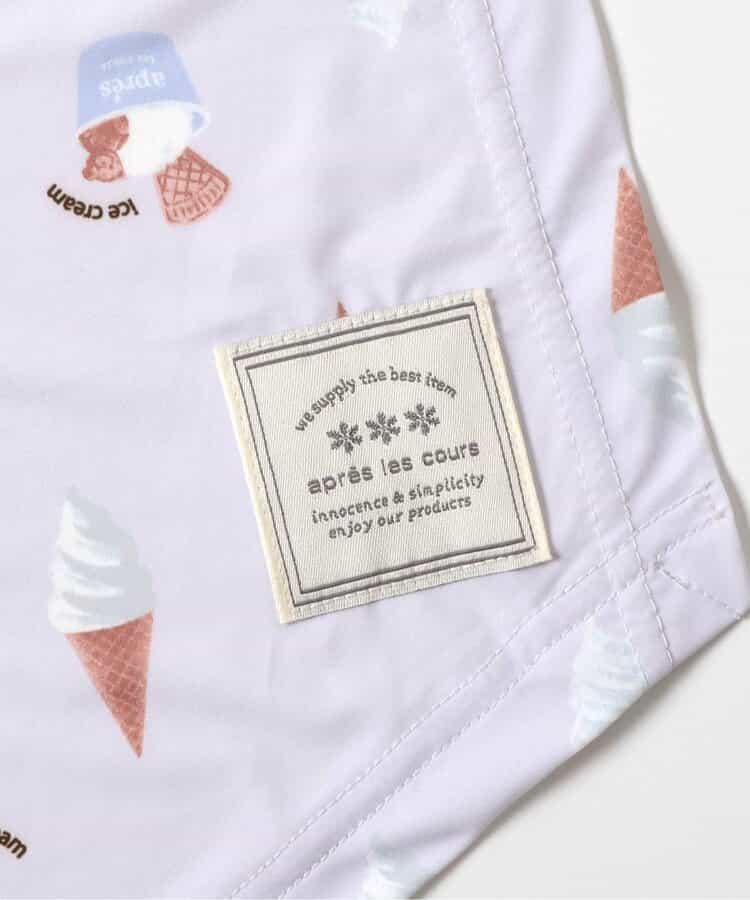 日本童裝 apres les cours 防UV 接觸冷感 連帽披肩 F 女童款 夏季 OUTERWEAR