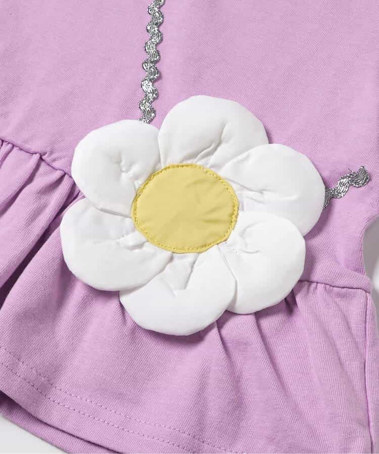 日本童裝 apres les cours 花花圖案上衣 80-140cm 女童款 夏季 TOPS