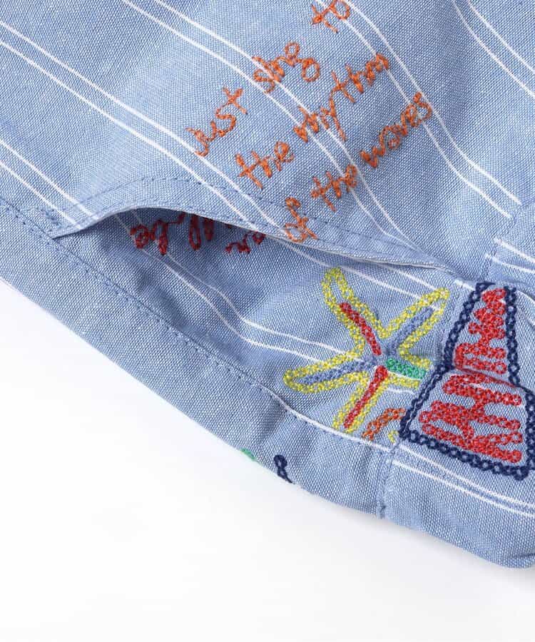 日本童裝 apres les cours 夏季圖案刺繡短褲 80-130cm 男童款 夏季 PANTS