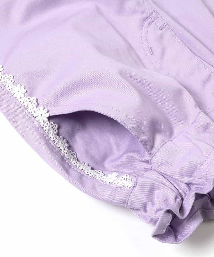日本童裝 apres les cours 接觸冷感 蕾絲七分長褲 80-140cm 女童款 夏季 PANTS