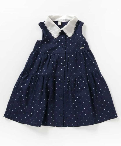 日本童裝 apres les cours 波點條紋襯衫裙 80-140cm 女童款 夏季 DRESSES