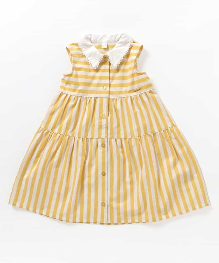 日本童裝 apres les cours 波點條紋襯衫裙 80-140cm 女童款 夏季 DRESSES