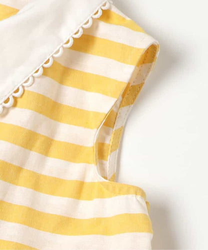 日本童裝 apres les cours 波點條紋襯衫裙 80-140cm 女童款 夏季 DRESSES