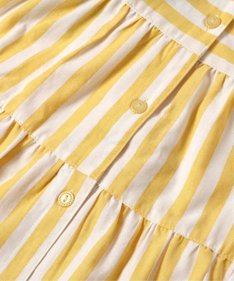 日本童裝 apres les cours 波點條紋襯衫裙 80-140cm 女童款 夏季 DRESSES