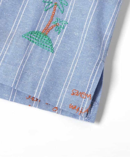 日本童裝 apres les cours 夏季圖案襯衫 80-130cm 男童款 夏季 TOPS