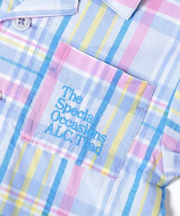 日本童裝 apres les cours 熱帶風情兩件套裝 80-130cm 男童款 夏季 TOPS PANTS