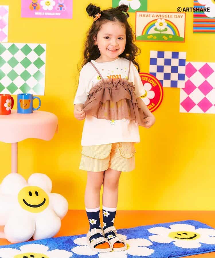 日本童裝 apres les cours 防水系列 水陸兩用 沙灘泳褲 80-140cm 女童款 PANTS 夏季 夏日玩水泳衣特輯