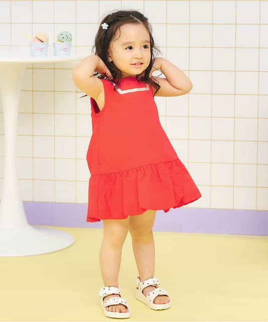 日本童裝 apres les cours 防水系列 背心泡泡連身裙 80-140cm 女童款 夏季 DRESSES