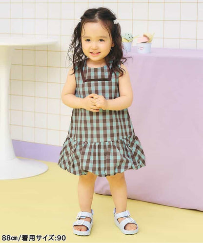 日本童裝 apres les cours 防水系列 背心泡泡連身裙 80-140cm 女童款 夏季 DRESSES