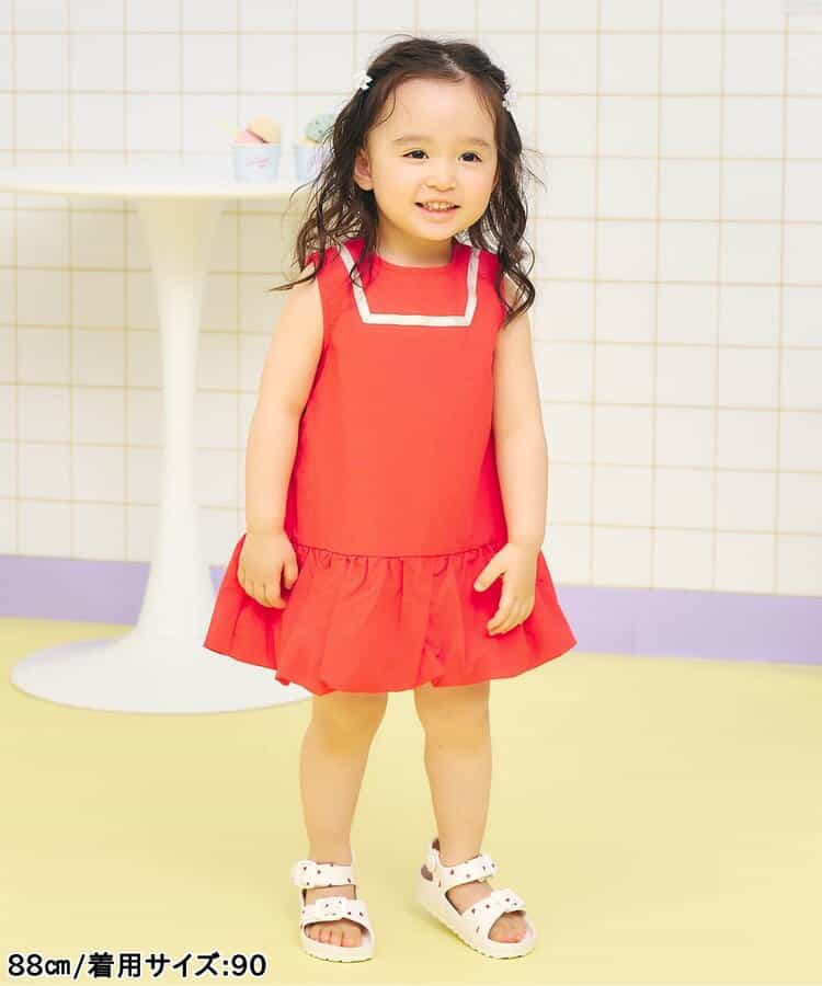 日本童裝 apres les cours 防水系列 背心泡泡連身裙 80-140cm 女童款 夏季 DRESSES