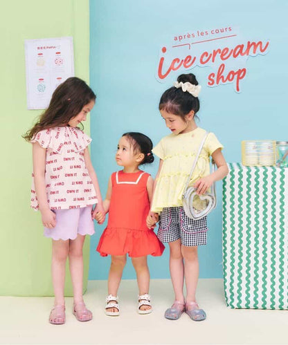 日本童裝 apres les cours 防水系列 背心泡泡連身裙 80-140cm 女童款 夏季 DRESSES