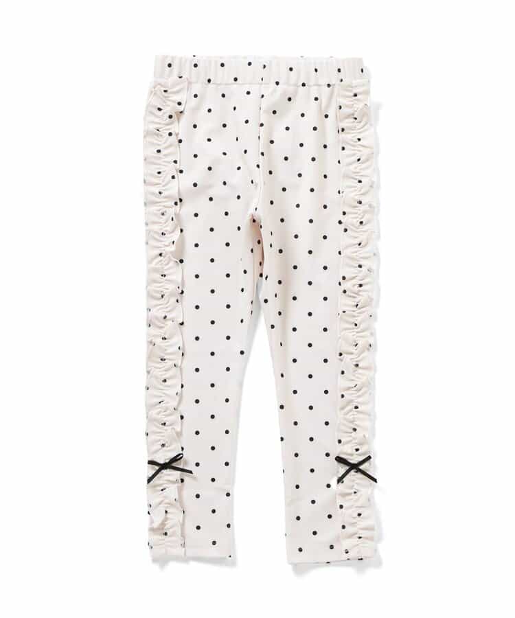 日本童裝 apres les cours 防UV 防水系到 荷葉邊打底褲 80-130cm 女童款 夏季 PANTS
