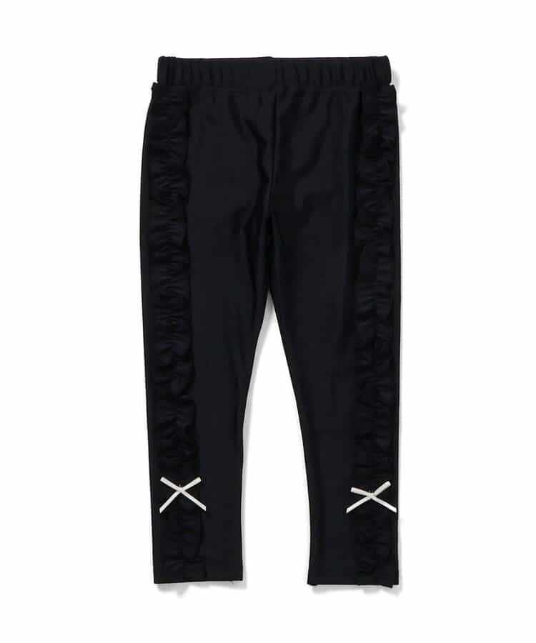日本童裝 apres les cours 防UV 防水系到 荷葉邊打底褲 80-130cm 女童款 夏季 PANTS