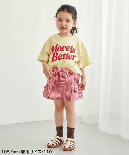 日本童裝 apres les cours 蝴蝶結裙褲 80-140cm 女童款 夏季 PANTS