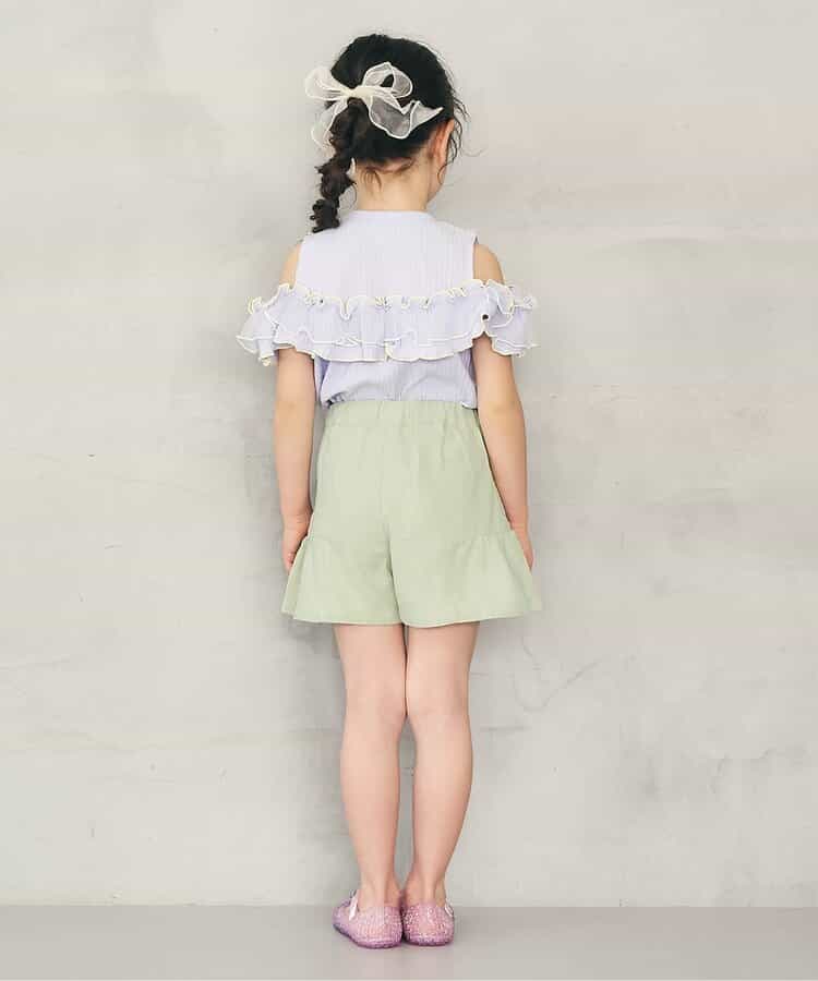 日本童裝 apres les cours 蝴蝶結裙褲 80-140cm 女童款 夏季 PANTS