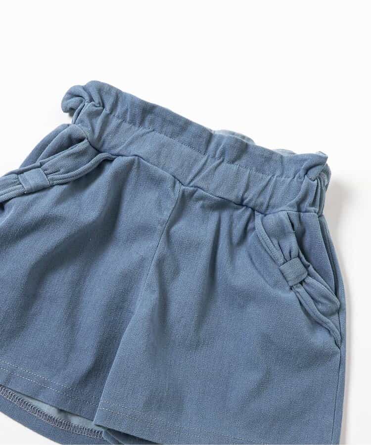 日本童裝 apres les cours 接觸冷感 絲帶口袋短褲 80-140cm 女童款 夏季 PANTS