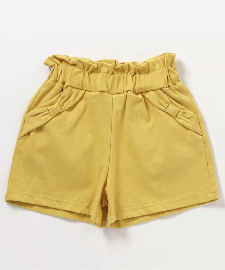 日本童裝 apres les cours 接觸冷感 絲帶口袋短褲 80-140cm 女童款 夏季 PANTS