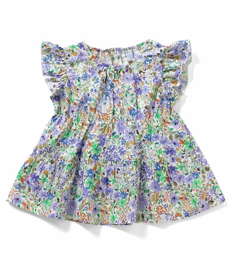 日本童裝 apres les cours 小飛袖上衣 80-140cm 女童款 夏季 TOPS