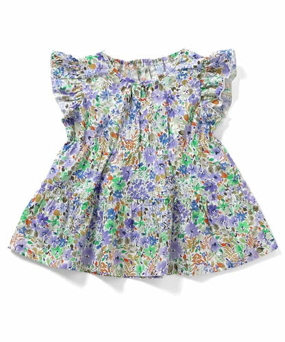日本童裝 apres les cours 小飛袖上衣 80-140cm 女童款 夏季 TOPS