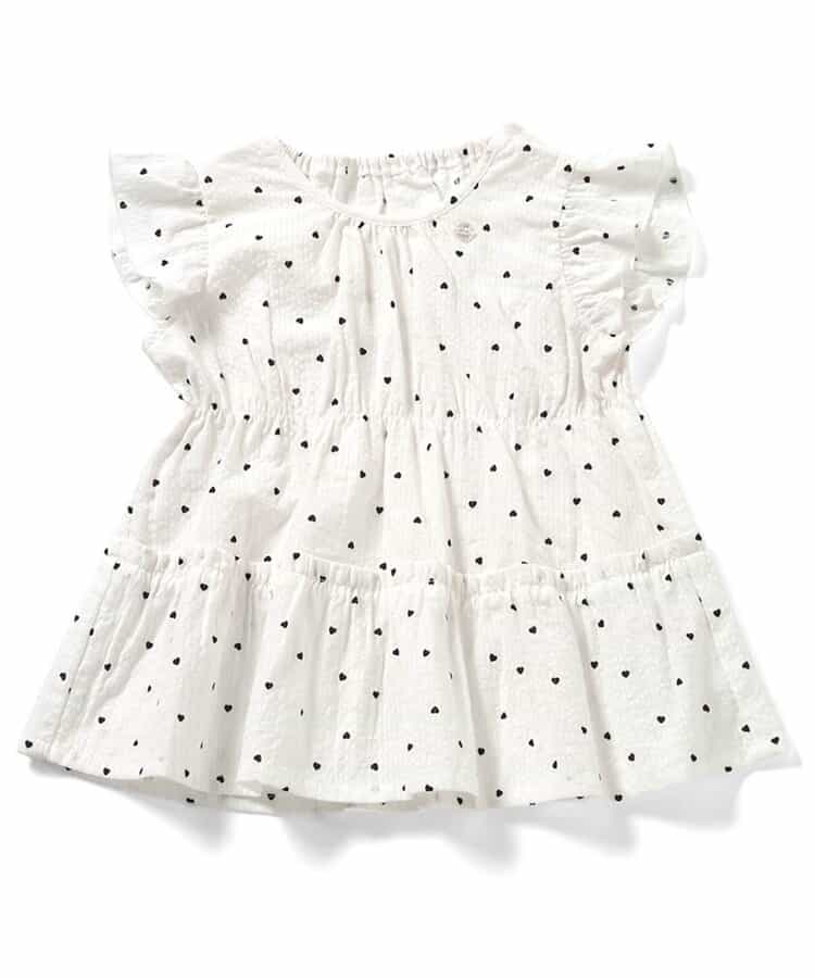 日本童裝 apres les cours 小飛袖上衣 80-140cm 女童款 夏季 TOPS