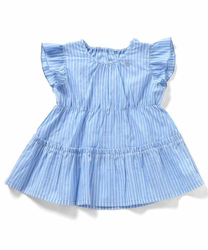 日本童裝 apres les cours 小飛袖上衣 80-140cm 女童款 夏季 TOPS