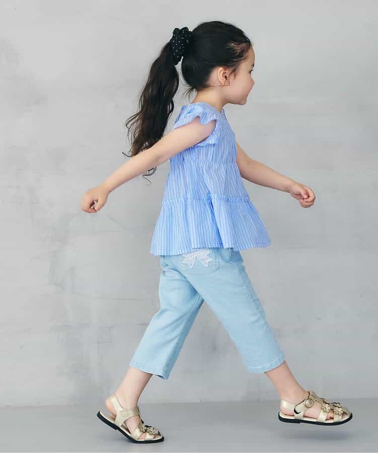 日本童裝 apres les cours 小飛袖上衣 80-140cm 女童款 夏季 TOPS